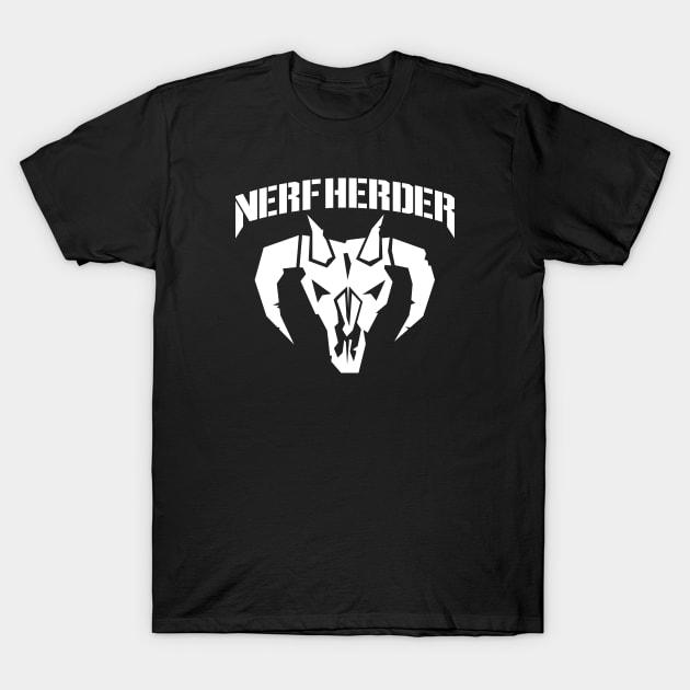 Nerf Herder Punk Band T-Shirt by Punk Robot